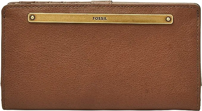 Fossil Women's Liza Leather Slim Bifold Wallet for Women