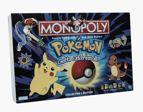 NEW Hasbro Pokemon Collector&#039;s Edition Monopoly Board Game Sealed