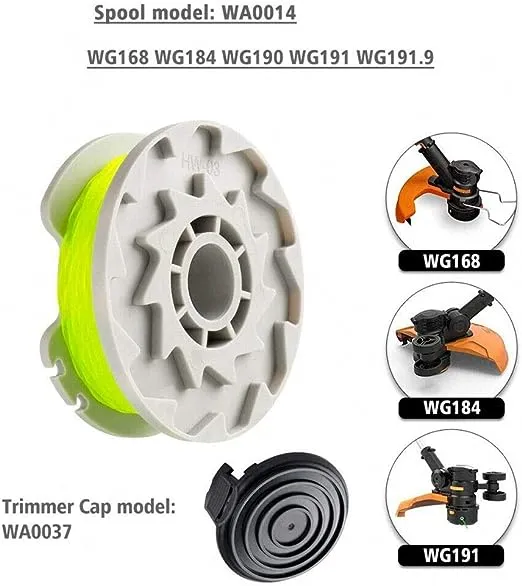 Lucky Seven WA0014 Trimmer Line Replacement Spools