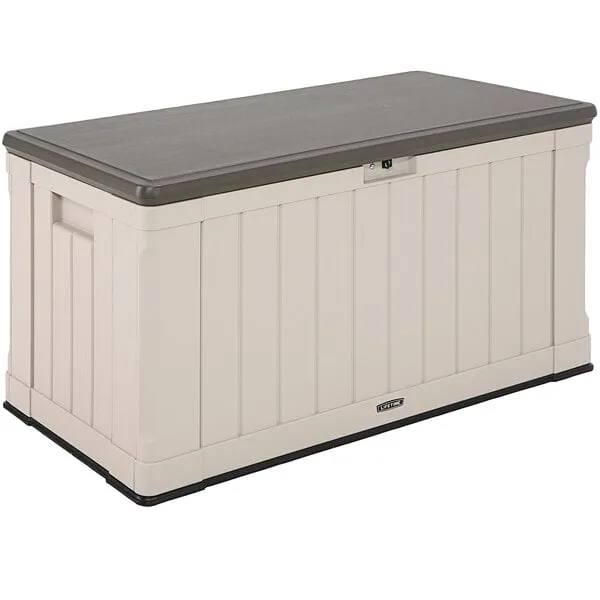 Lifetime Heavy-Duty 116 Gallon Outdoor Storage Deck Box