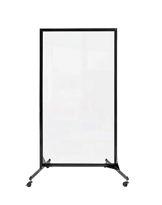 Clear Acrylic Room Divider - 1 Panel Screenflex