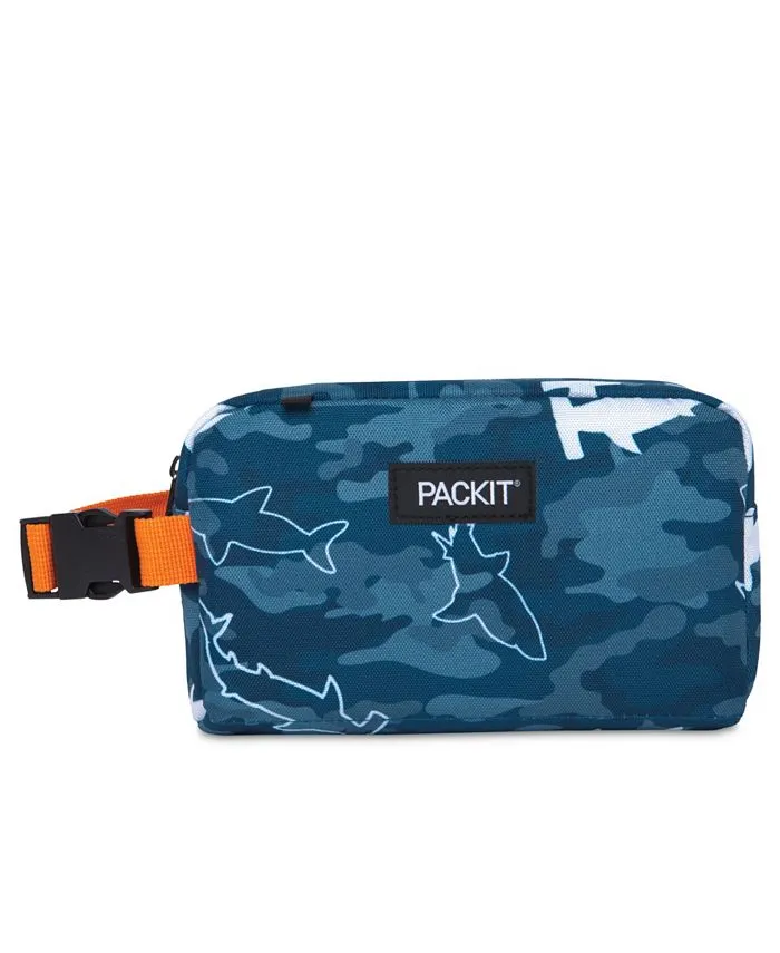 Packit Freezable Snack Box - Camo Sharks