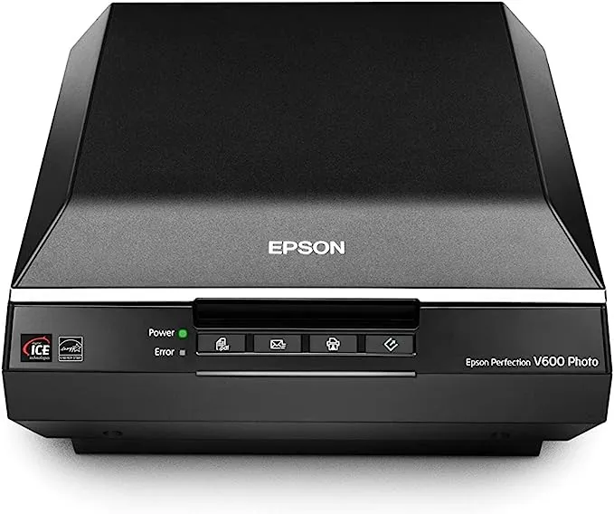 Epson Perfection V600 Color Photo, Image, Film, Negative & Document Scanner