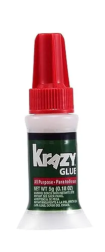 Krazy Glue KG92548R Instant Krazy Glue 0.18-Ounce All Purpose Brush - Pack of 6