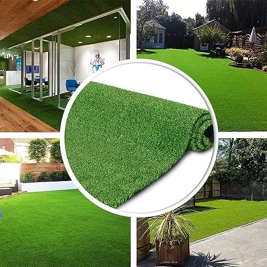 Goasis Lawn Artificial Grass Turf Lawn - 6FTX10FT(60 Square ft) Indoor Outdoor Garden Lawn Landscape Synthetic Grass Mat