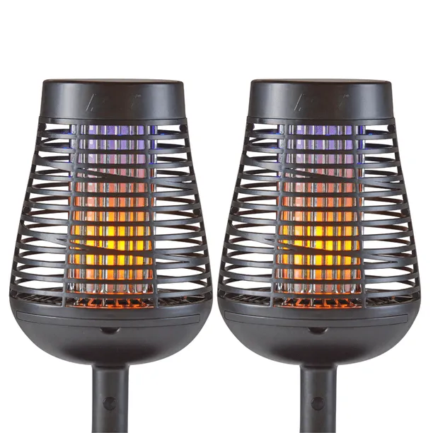 Pic Solar Insect Killer Torch, Bug Zapper, and Accent Light