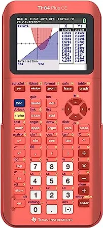 TI-84 Plus CE Color Graphing Calculator, Infinitely Iris