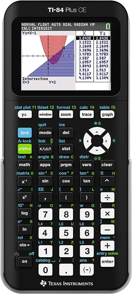 Texas Instruments Ti-84 Plus CE Graphing Calculator (Rose Gold)