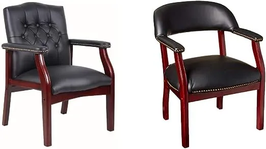 Boss Traditional Black Guest Chair