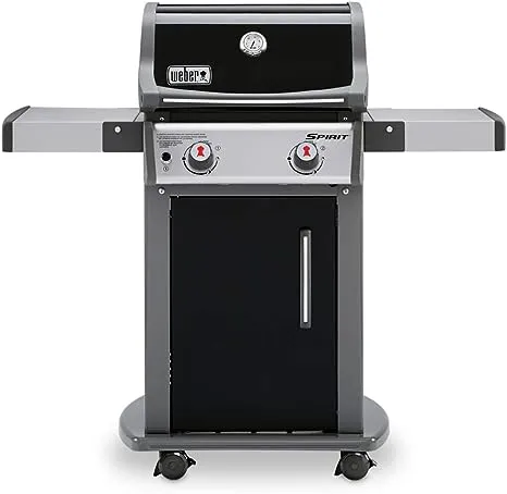 Weber Spirit E-210 Black 2-Burner Liquid Propane Gas Grill