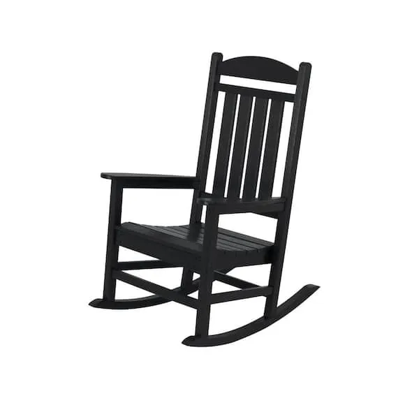 POLYWOOD R100TA Presidential Rocking Chair, Tangerine