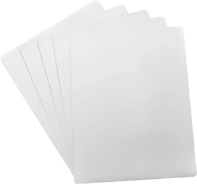 Dry Erase White Magnetic Sheet - 9" X 12" - 5 Sheets