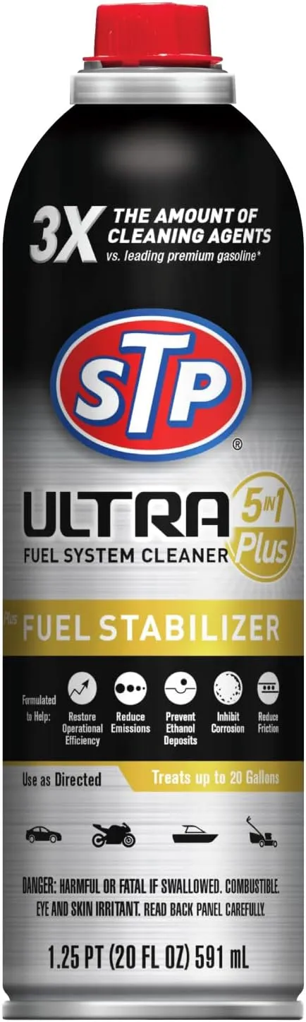 STP (R) Ultra 5-i-1 bränslesystemrengörare - 12 OZ