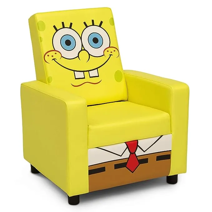 Delta Children Spongebob SquarePants High Back Upholstered Chair