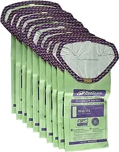 10-Pack ProTeam #107313 Super Coach Pro 10 Back Pack Vacuum Paper Bags Genuine