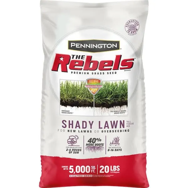 Pennington The Rebels Tall Fescue Shady Grass Seed Mix - 20 lb