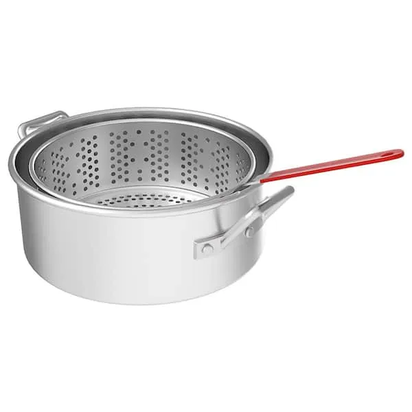 Nexgrill 10.5 Qt. Aluminum Fryer Pot with Strainer