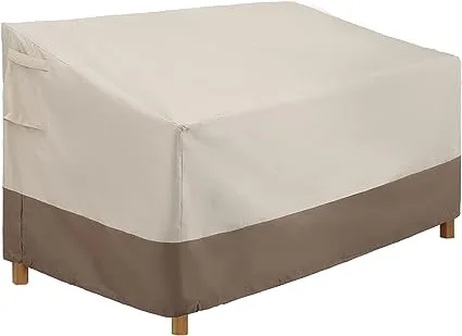 Phi Villa Patio Bench Cover-Outdoor Loveseat Lounge Cover Small