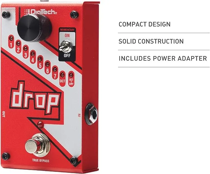 DigiTech Drop Polyphonic Drop Tune Pedal