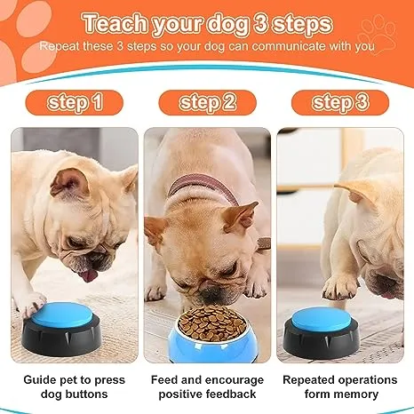 Dog Buttons for Communication Starter Pack Dog Talking Buttons Training Pet to Speaking Buttons