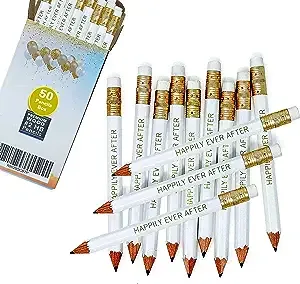 HAPPILY EVER AFTER Pencils Pre-sharpened for all Occasions