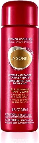 Northern Chill CONNOISSEURS All Purpose Jewelry Cleaner Concentrate Solution, Large, 8 Ounce