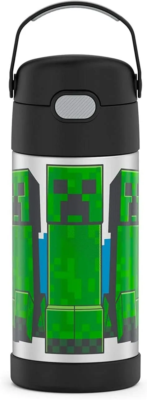 Thermos Funtainer - 12 Ounce Bottle - Minecraft