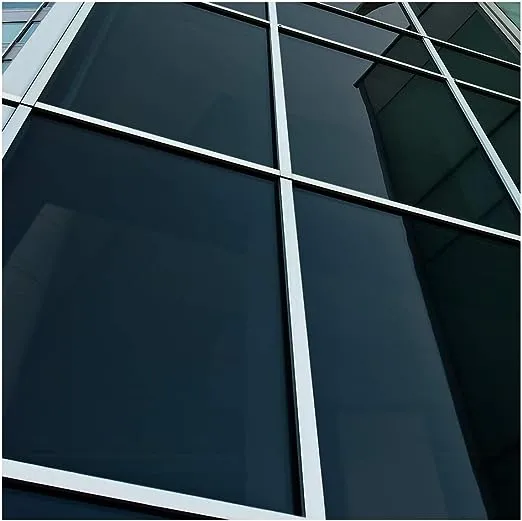 BDF NA05 Window Film Privacy and Sun Control N05, Black (Very Dark) - 48in X 50ft 