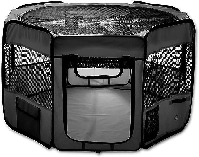 Esk Collection 45" Pet Puppy Dog Playpen Exercise Pen Kennel