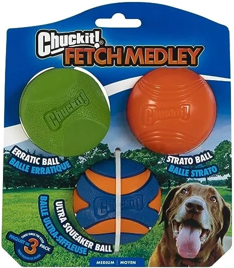 Chuckit! Dog Toy - Fetch Medley - Gen 3