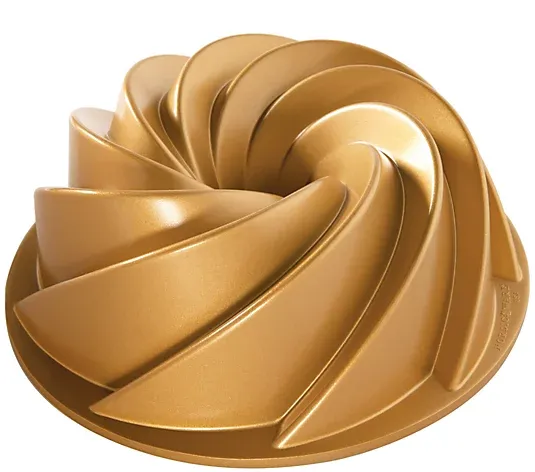 Nordic Ware Heritage Bundt Pan, One, Gold