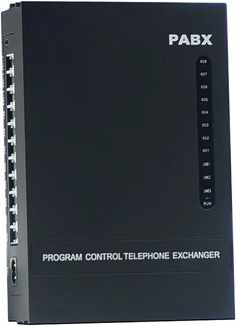 Excelltel SOHO-PBX SP-208 (2 x 8) PABX Telephone Switch System Control Exchange 110V