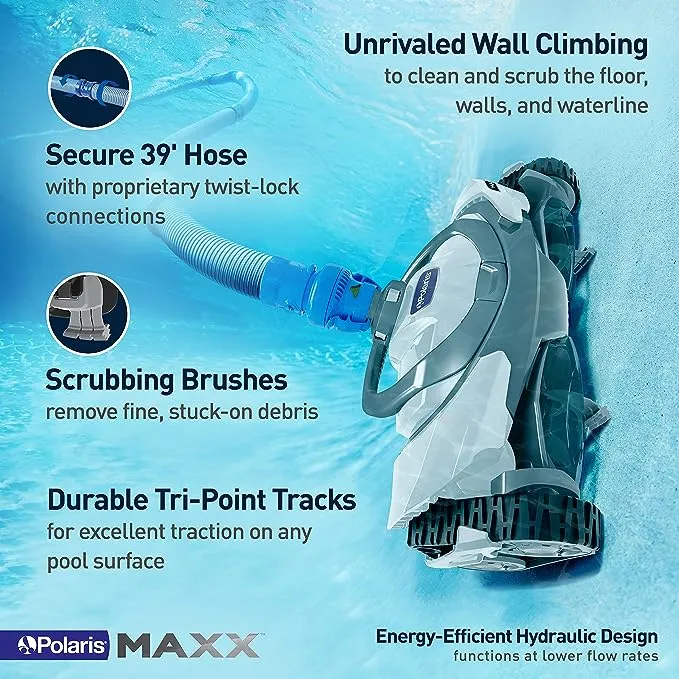 Polaris MAXX Premium Suction-Side Automatic Pool Cleaner FSMAXX