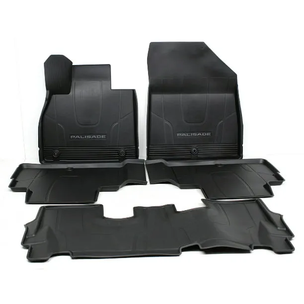 OEM All Weather Floor Mat Set for Hyundai Palisade S8F13-AU200