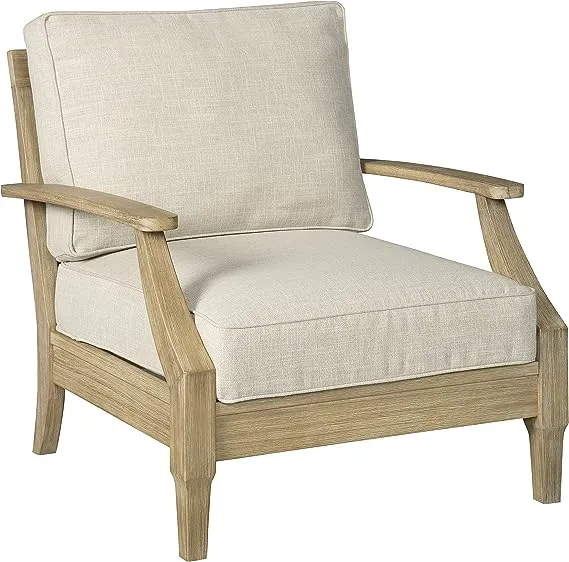 Ashley Clare View Lounge Chair with Cushion Beige