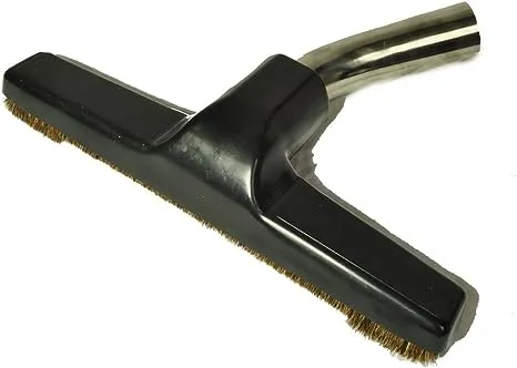 Generic Floor Brush, Replacment for Eureka, Metal Curved Swivel Elbow, Horsehair bristles, 1 1/4" Fitting, 10" Wide