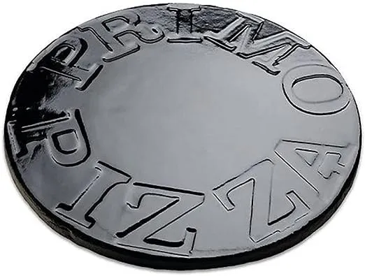 Primo Glazed Ceramic Pizza Baking Stone - 13"- PG00340