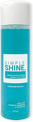 Simple Shine Gentle Jewelry Cleaner Concentrate Ultrasonic Cleaning Solution Gold Silver