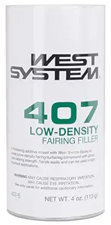 WEST SYSTEM #407 Low-Density Filler, 12 oz.