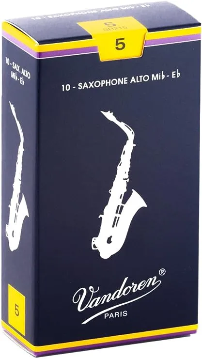 Vandoren Traditional Alto Saxophone Reeds