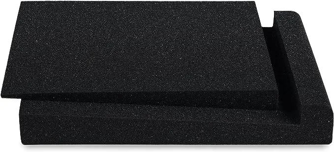 Sound Addicted - Studio Monitor Isolation Pads for 5 Inch Monitors, Pair of Two High Density Acoustic Foam which Fits most Speaker Stands | SMPad 5