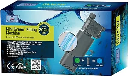 AA Aquarium AAUV3W UV Sterilizer - Black