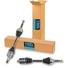 TRQ 1997-2005 Chevrolet Blazer 2 Piece CV Axle Shaft Set - CSA82491