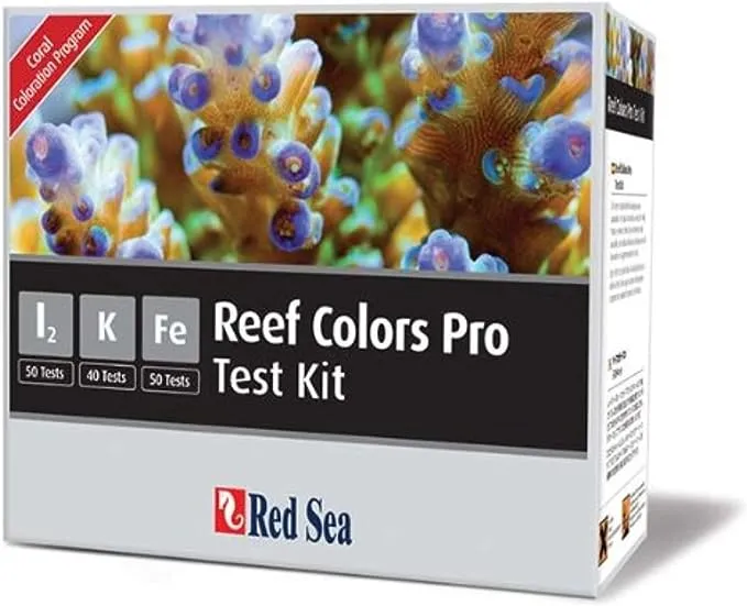 Red Sea Reef Colors Pro Multi Test Kit