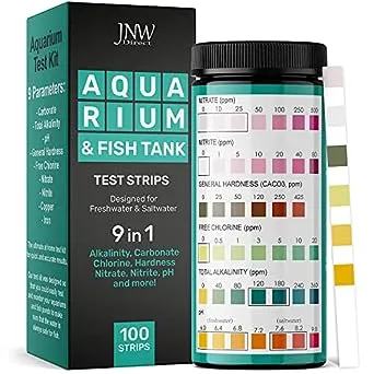 JNW Direct Aquarium Test Strips 9-in-1