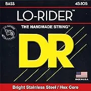 Dr MH-45 Lo-Rider Stainless Steel Bass Strings - Medium (45-105)