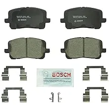 2004 Pontiac Vibe Front 2-Wheel Set Ceramic Brake Pads, Quietcast Premium Series BC923 by Bosch®