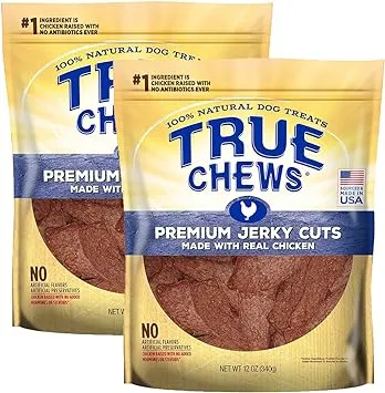 Tyson Pet True Chews. Premium Jerky Cuts Made with Real Chicken (2-Pack).