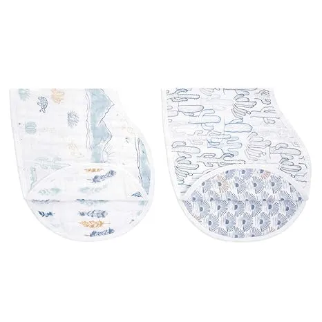 Aden + Anais Sunrise 2-Pack Burpy Bibs