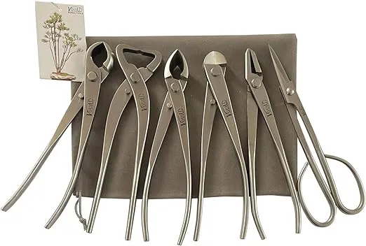 Vouiu 6-Piece Bonsai Tool Set